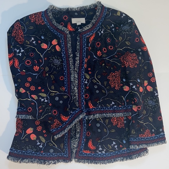 Loft Floral Jacket - Picture 2 of 7